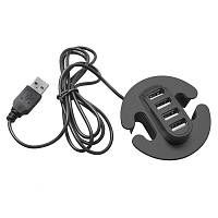 Разветвитель для USB на 4 порта черный — купить оптом и в розницу в интернет магазине GTV-Meridian.